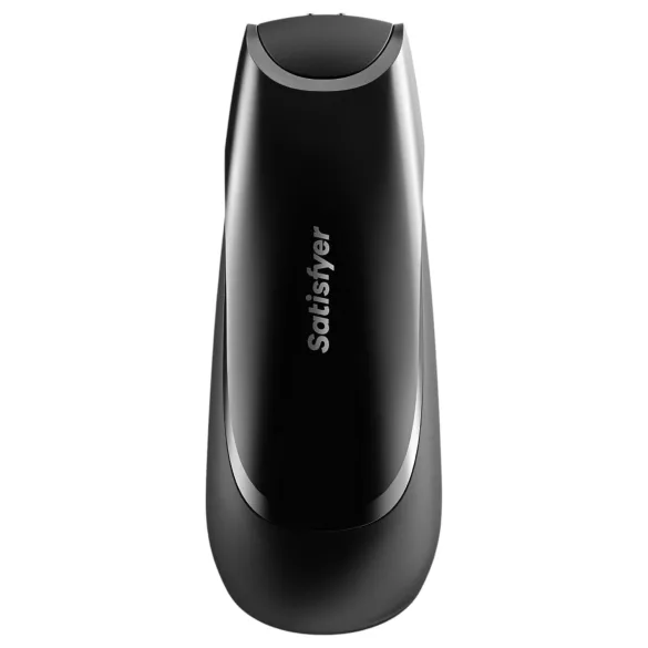 Satisfyer Men - vīriešu masturbators ar smart funkciju, melns