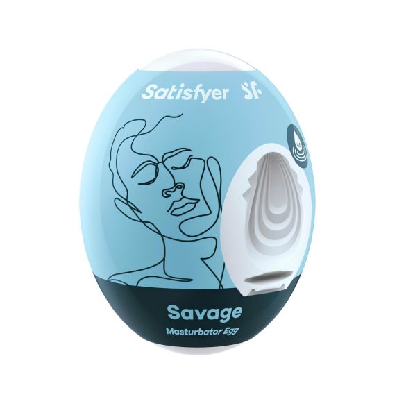 Satisfyer Egg Savage - olas vibrējošs masturbators vīriešiem 1 gab