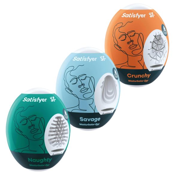 Satisfyer Ola NSC - Masturbatoru Olu Komplekti (3 gab.)