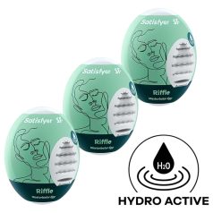 Satisfyer Egg Riffle - masturbators olu komplekts 3 gab