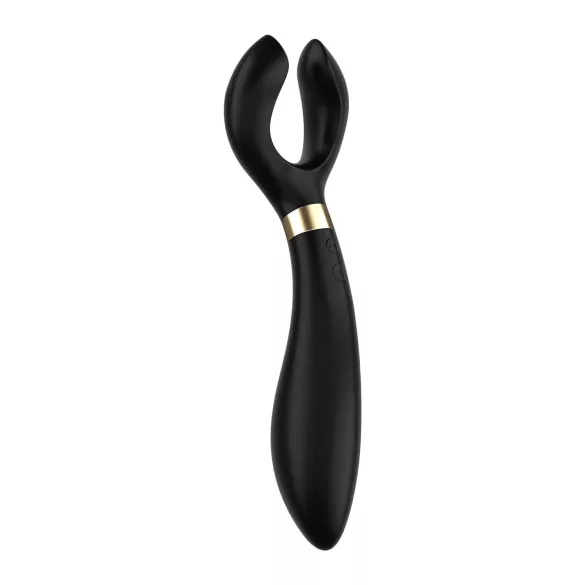Satisfyer Endless Fun - pāru vibrators, ūdensizturīgs, uzlādējams, melns