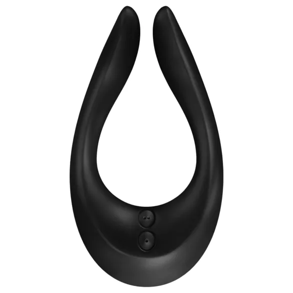 Satisfyer Endless Joy - pāru vibrators, uzlādējams, ūdensizturīgs, melns