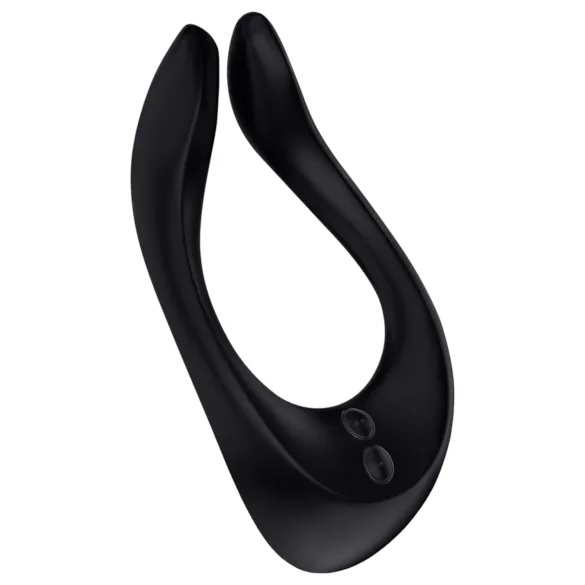 Satisfyer Endless Joy - pāru vibrators, uzlādējams, ūdensizturīgs, melns