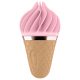 Satisfyer Sweet Treat - uzlādējams, rotējošs klitora vibrators (rozā-brūns)
