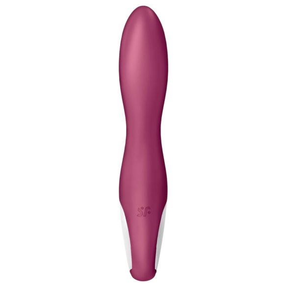 Satisfyer Heated Affair - vibrators ar klitorālo rokturi, sildošs, sarkans