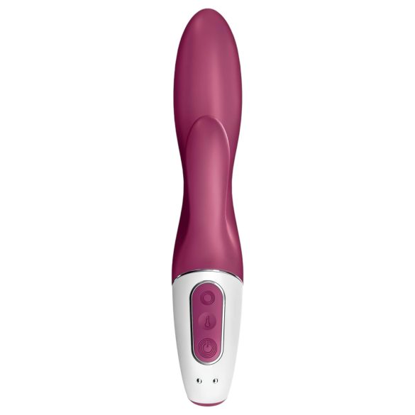 Satisfyer Heated Affair - vibrators ar klitorālo rokturi, sildošs, sarkans
