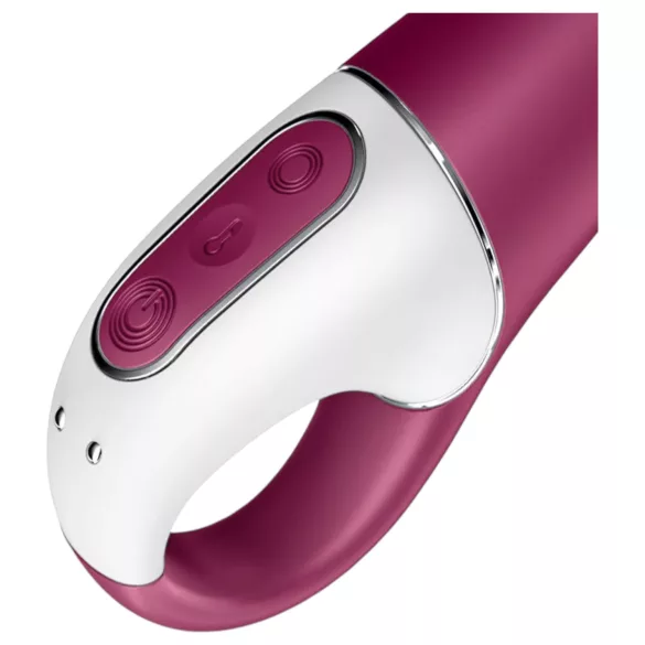 Satisfyer Hot Spot - G-punkta vibrators ar sildīšanu, uzlādējams, sarkans