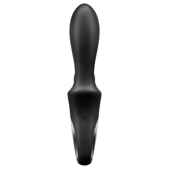 Satisfyer Heat Climax+ - anālais vibrators ar sildīšanu, melns