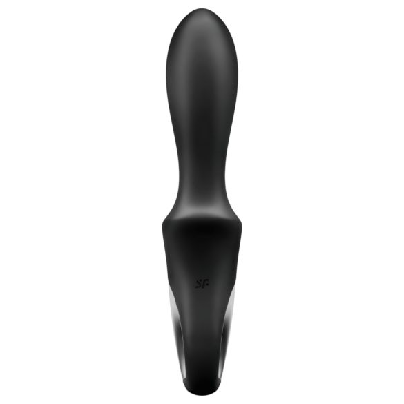 Satisfyer Heat Climax - anālais vibrators ar sildīšanu melns