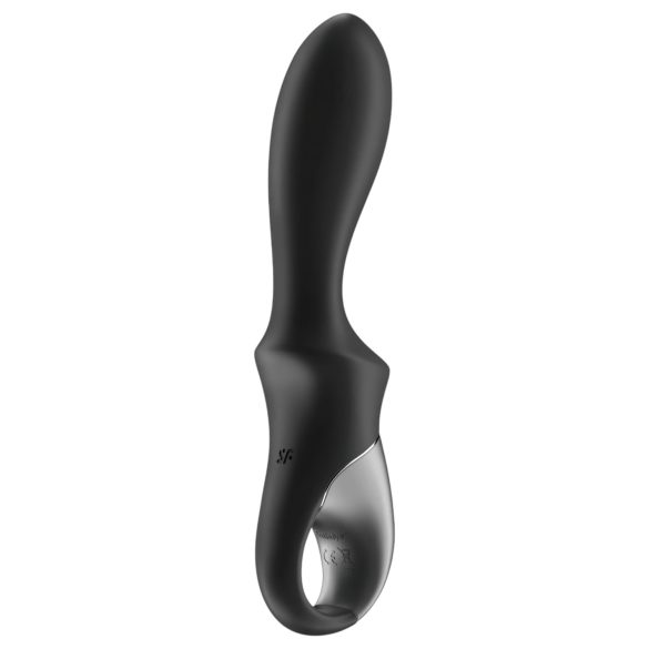 Satisfyer Heat Climax - anālais vibrators ar sildīšanu melns