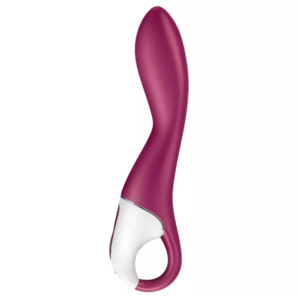 Satisfyer Heated Thrill - lietotnes vadāms uzsildošs vibrators (sarkans)