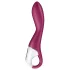 Satisfyer Heated Thrill - lietotnes vadāms uzsildošs vibrators (sarkans)