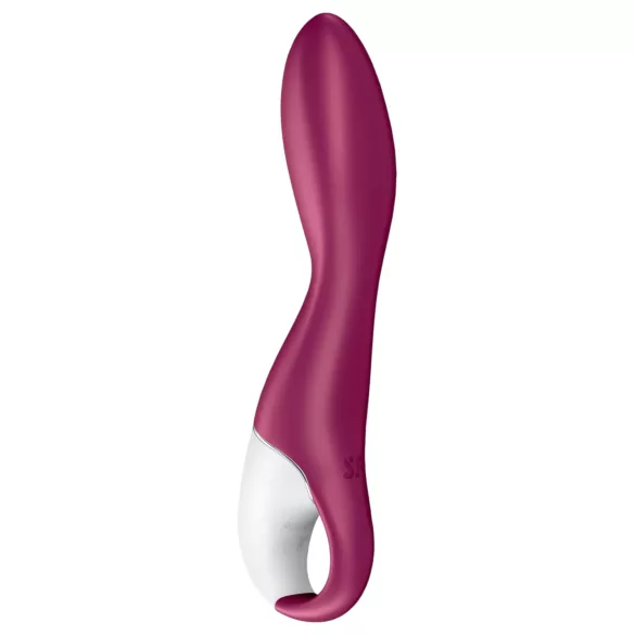 Satisfyer Heated Thrill - lietotnes vadāms uzsildošs vibrators (sarkans)