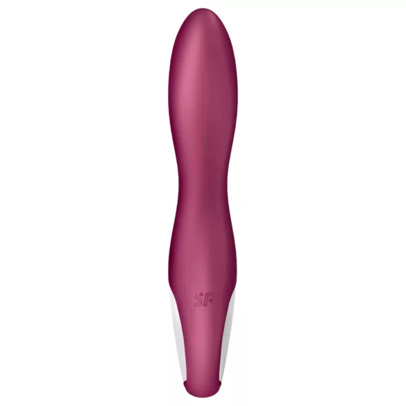 Satisfyer Heated Thrill - lietotnes vadāms uzsildošs vibrators (sarkans)