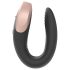 Satisfyer Double Love - viedais, bezvadu pāru vibrators (melns)