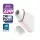 Satisfyer Love Triangle - klitora stimulators ar gaisa viļņiem balts