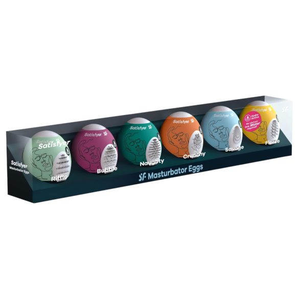Satisfyer Egg masturbators komplekts 6 gab