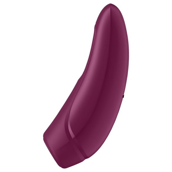 Satisfyer Curvy 1+ - klitora stimulators ar gaisa viļņiem sarkans