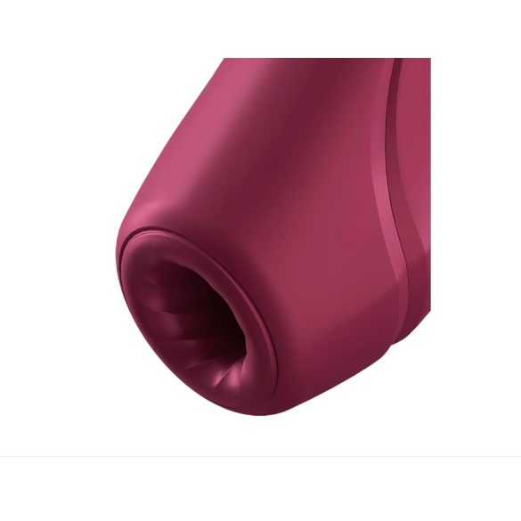 Satisfyer Curvy 1+ - klitora stimulators ar gaisa viļņiem sarkans