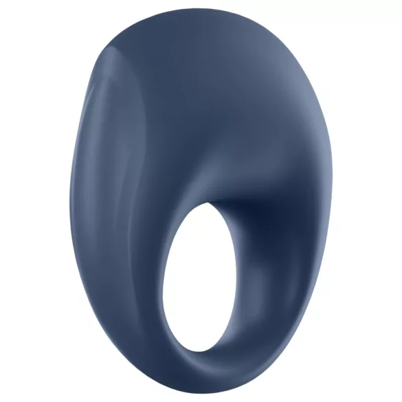 Satisfyer Strong One - Lietotnes vadāms vibrējošs erekcijas gredzens vīriešiem (zils)