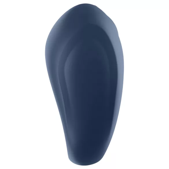 Satisfyer Strong One - Lietotnes vadāms vibrējošs erekcijas gredzens vīriešiem (zils)