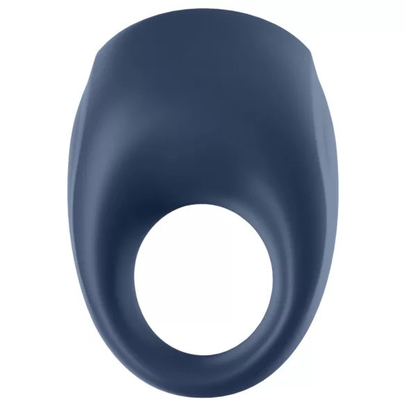 Satisfyer Strong One - Lietotnes vadāms vibrējošs erekcijas gredzens vīriešiem (zils)