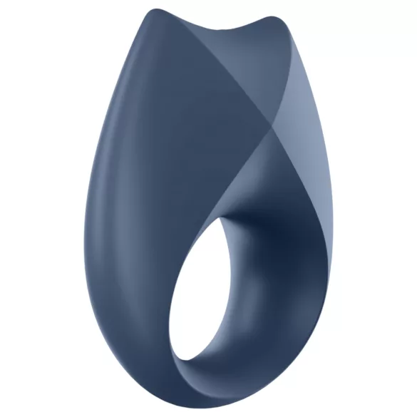 Satisfyer Royal One - lietotnes vadāms vibrējošs dzimumlocekļa gredzens vīriešiem (zils)