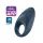 Satisfyer Mighty One - erekcijas gredzens ar vibrāciju zilā krāsā