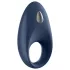 Satisfyer Mighty One - erekcijas gredzens ar vibrāciju zilā krāsā