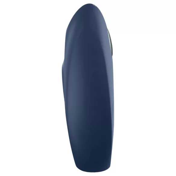 Satisfyer Mighty One - erekcijas gredzens ar vibrāciju zilā krāsā