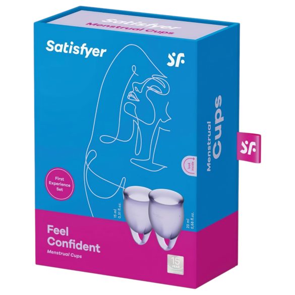 Satisfyer menstruālā piltuve komplekts lila