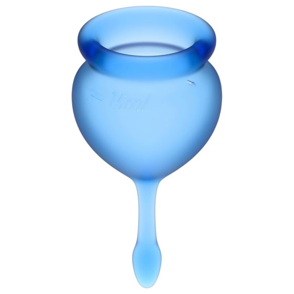 Satisfyer menstruālā piltuve komplekts 2 gab zila