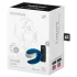Satisfyer Double Love - lietotnes vadāms pāru vibrators (zils)