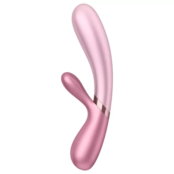 Satisfyer Hot Lover - vibrators ar sildīšanas funkciju rozā