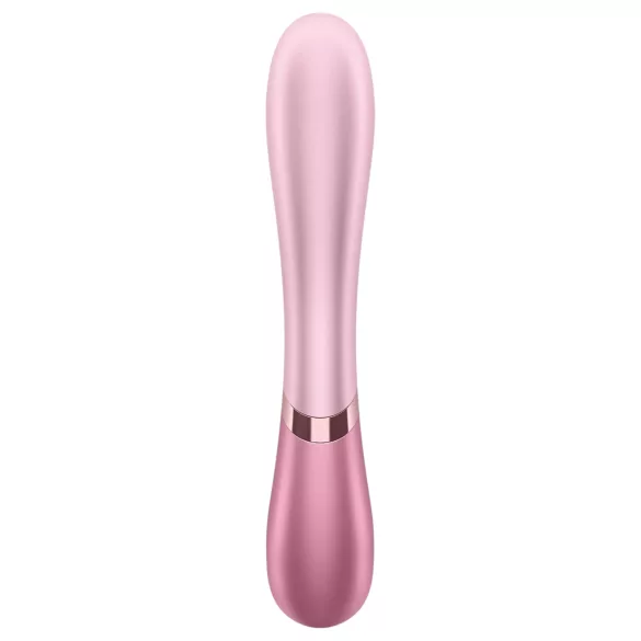 Satisfyer Hot Lover - vibrators ar sildīšanas funkciju rozā