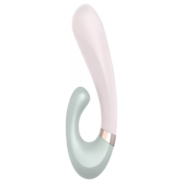 Satisfyer Heat Wave - lietotnē vadāms uzsildošs vibrators (mentols)