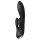 Satisfyer Double Flex - lietotnes vadāms vibrators ar klitora atzaru (melns)