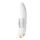Satisfyer Double Flex - lietotnes vadāms vibrators ar klitora rociņu (balts)