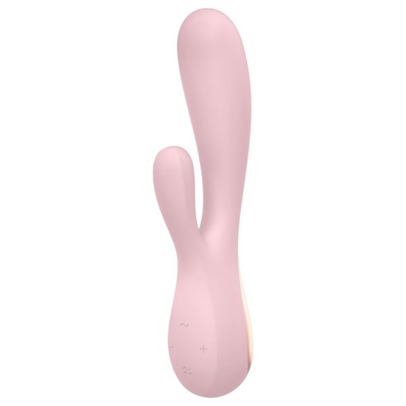 Satisfyer Mono Flex - gudrs ūdensdrošs vibrators (rozā)