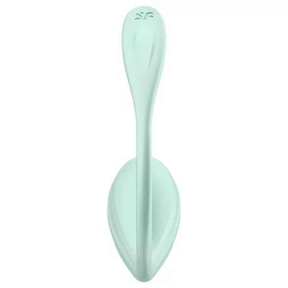 Satisfyer Smooth Petal - lietotnes vadīta vibrējoša ola (zaļa)