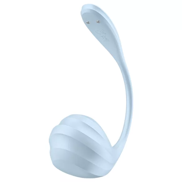 Satisfyer vibrējošā olas rotaļlieta ar vadību caur lietotni zilā krāsā