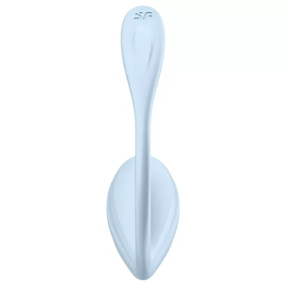Satisfyer vibrējošā olas rotaļlieta ar vadību caur lietotni zilā krāsā