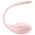Satisfyer vibrējoša ola ar tālvadību, rozā, Ribbed Petal