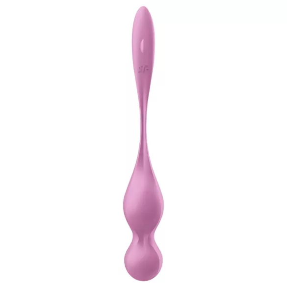 Satisfyer Love Birds 1 - lietotnes vadāma vibrējoša geiša bumbiņa (rozā)