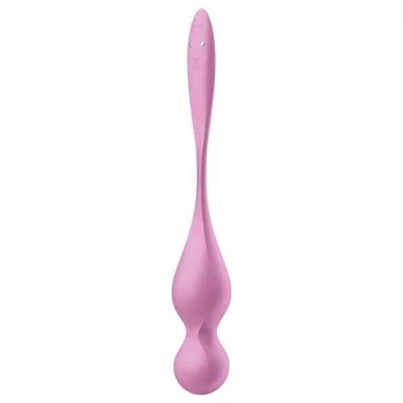 Satisfyer Love Birds 1 - lietotnes vadāma vibrējoša geiša bumbiņa (rozā)