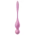 Satisfyer Love Birds 1 - lietotnes vadāma vibrējoša geiša bumbiņa (rozā)