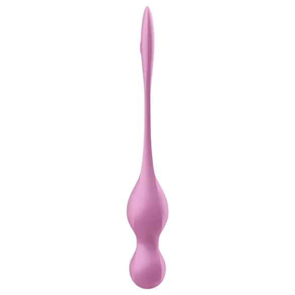 Satisfyer Love Birds 1 - lietotnes vadāma vibrējoša geiša bumbiņa (rozā)