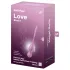 Satisfyer Love Birds 1 - lietotnes vadāma vibrējoša geiša bumbiņa (rozā)