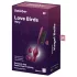 Satisfyer Love Birds Vary - lietotnes vadāms vibrējošs gejšas bumbiņu vibrators (sarkans)