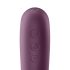 Satisfyer Dual Kiss - 2in1, vaginālais un klitora vibrators (violets)